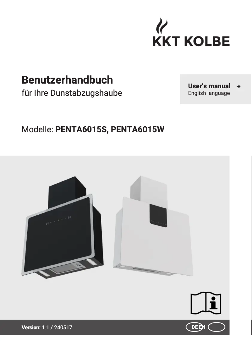 Página nº 1 - Manual de usuario KKT Kolbe PENTA6015S