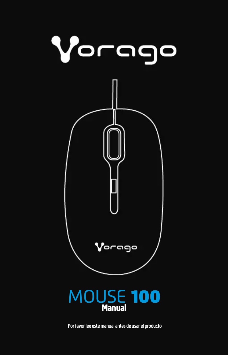 Página 1 del manual Manual de usuario Vorago MO-100