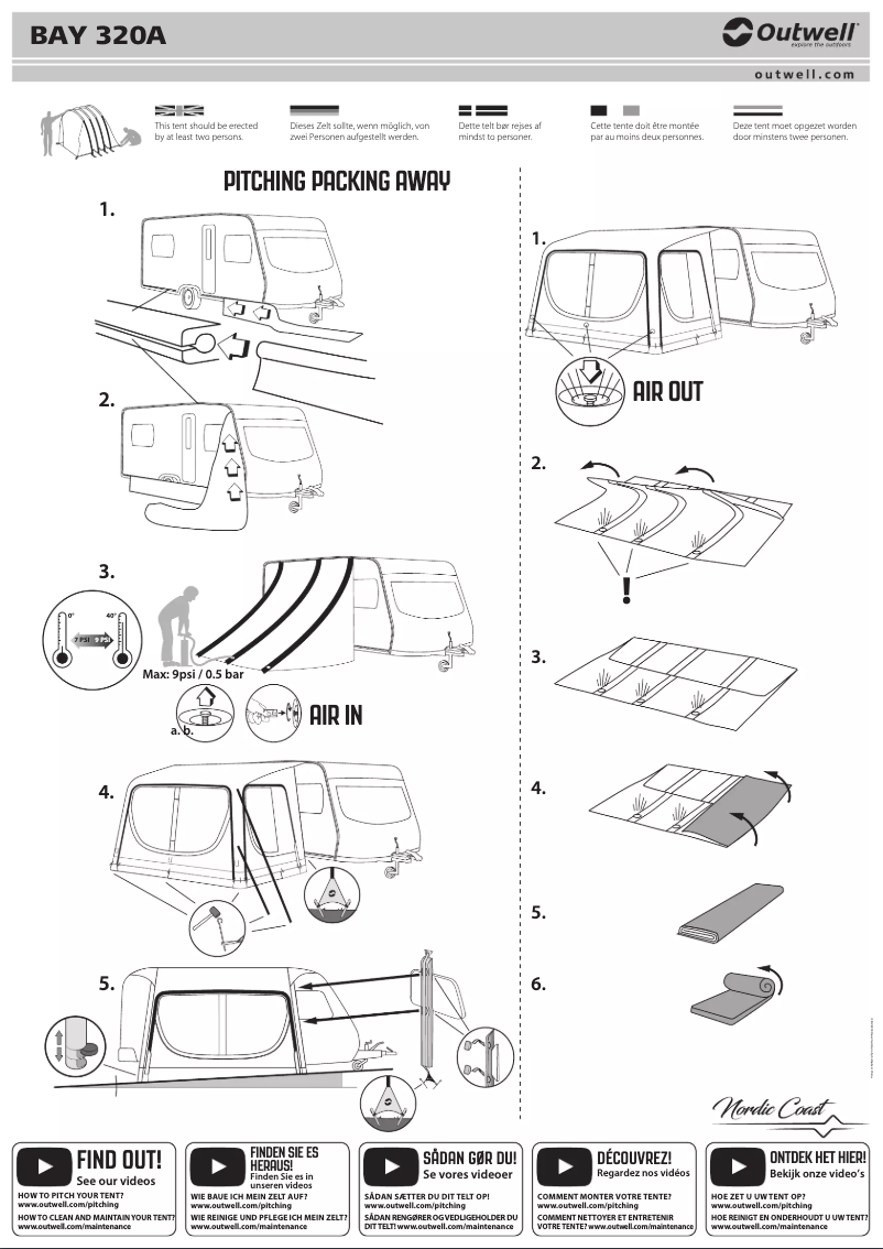 Imagen de la primera página del manual del dispositivo Bay 320A