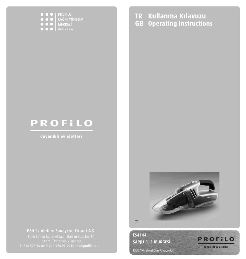 Imagen de la primera página del manual del dispositivo ES4144