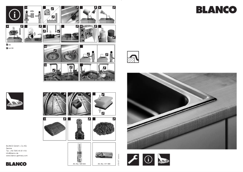 Página 1 del manual Manual de usuario BLANCO PLUS 45 S