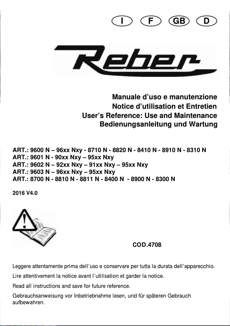 Imagen de la primera página del manual del dispositivo 9004 N