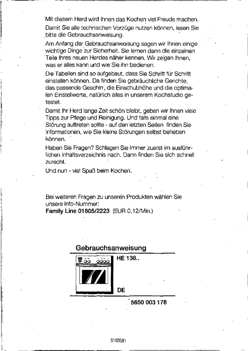 Página 1 del manual Manual de usuario Siemens HE13855