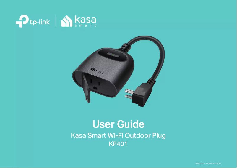 Imagen de la primera página del manual del dispositivo KP401