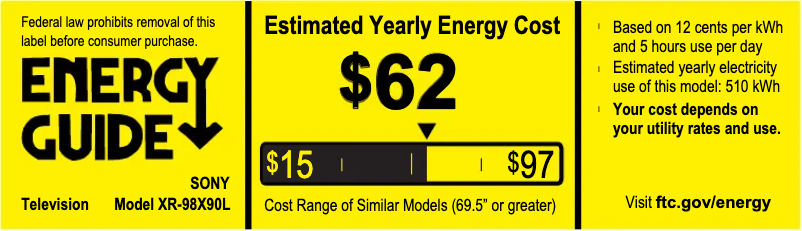 Imagen de la primera página del manual del dispositivo XR-98X90L