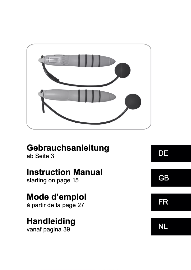 Imagen de la primera página del manual del dispositivo 07389