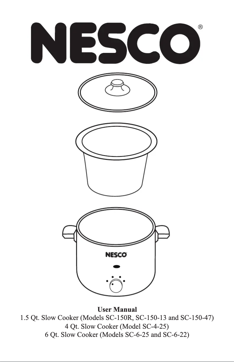 Imagen de la primera página del manual del dispositivo SC-150