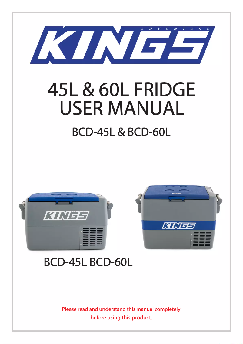 Página nº 1 - Manual de usuario Adventure Kings SCD-90