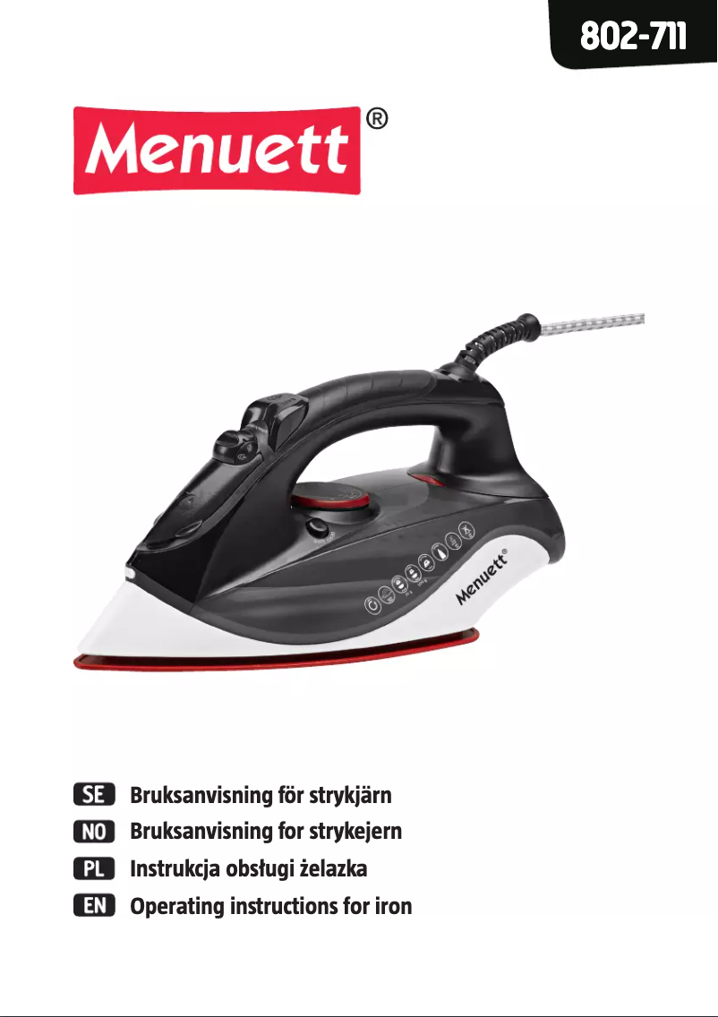 Página 1 del manual Manual de usuario Menuett 802-711