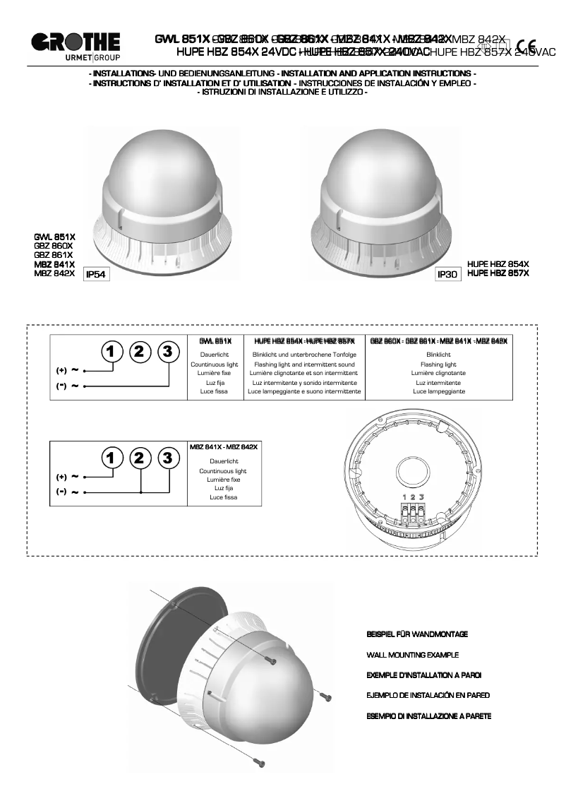 Página nº 1 - Manual de usuario Grothe GBZ 8602
