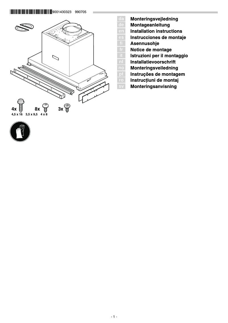 Imagen de la primera página del manual del dispositivo DBB66AF50