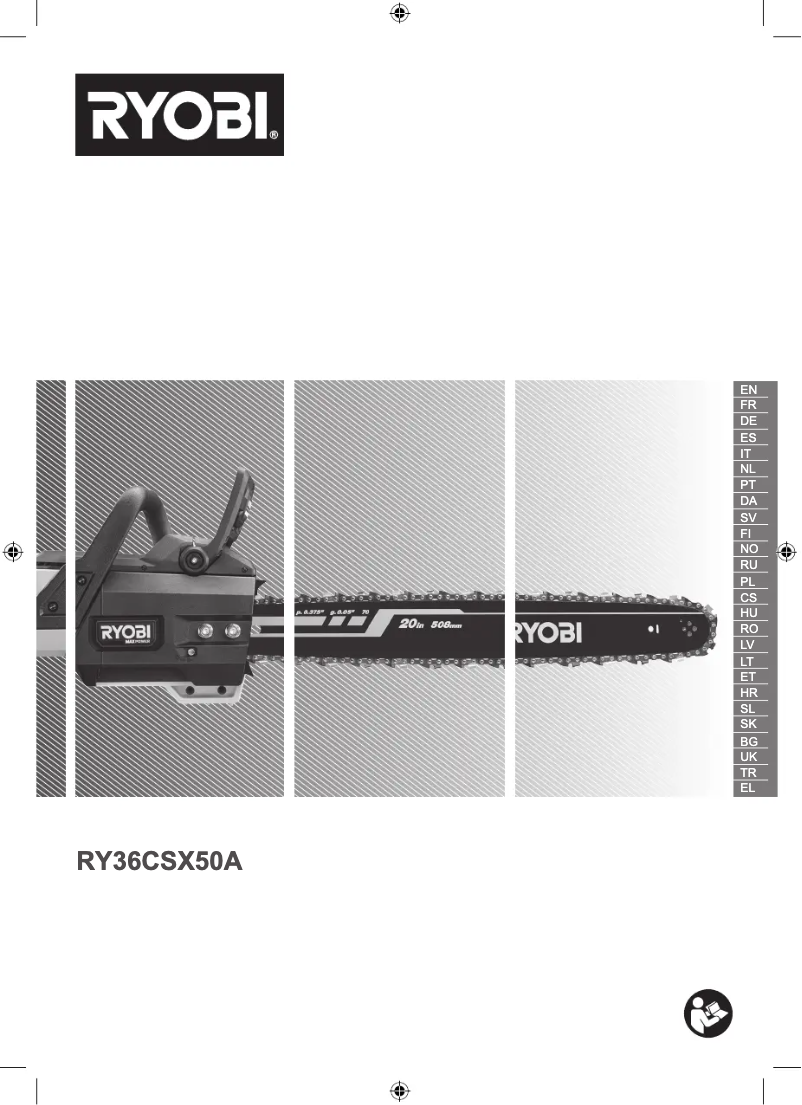 Página 1 del manual Manual de usuario RYOBI Max Power RY36CSX50A
