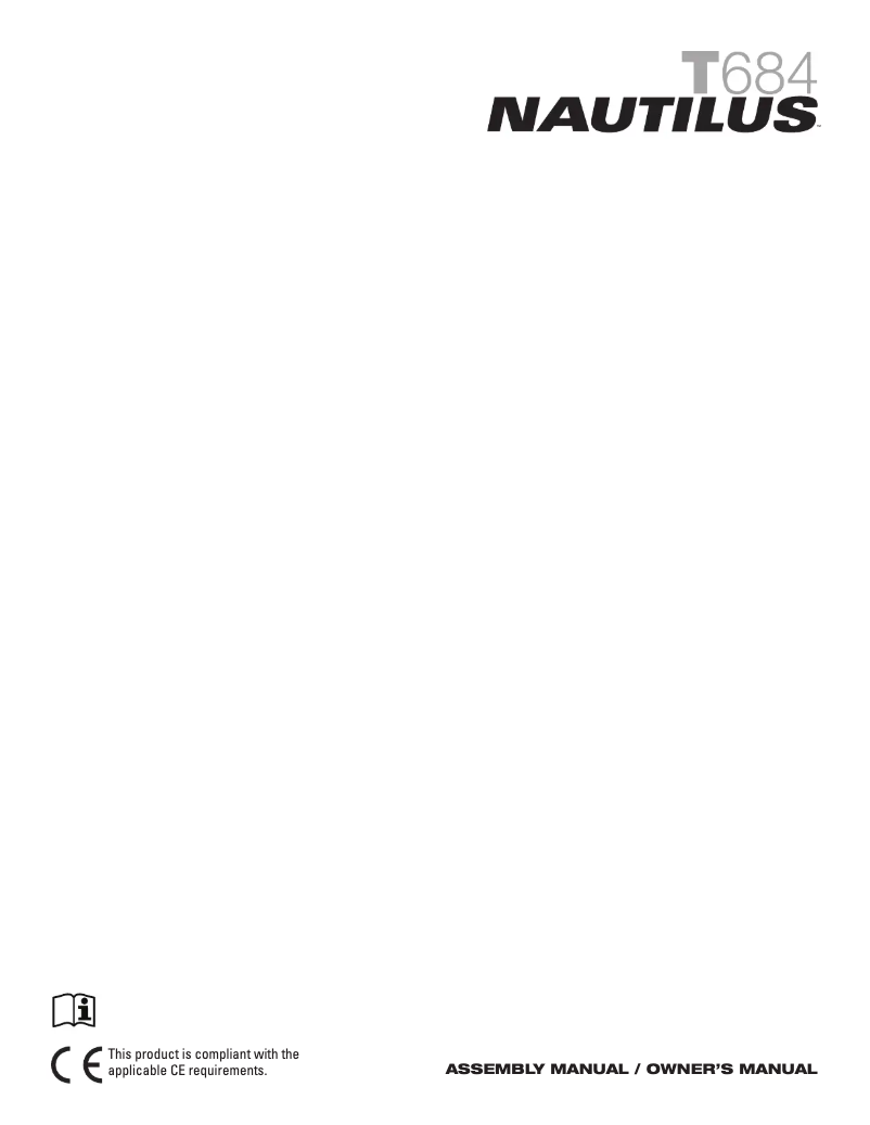 Imagen de la primera página del manual del dispositivo T684