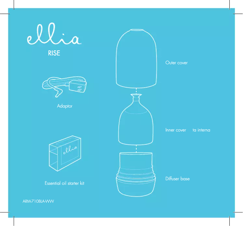 Imagen de la primera página del manual del dispositivo Ellia Rise