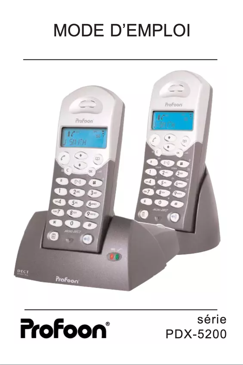 Imagen de la primera página del manual del dispositivo PDX-5235