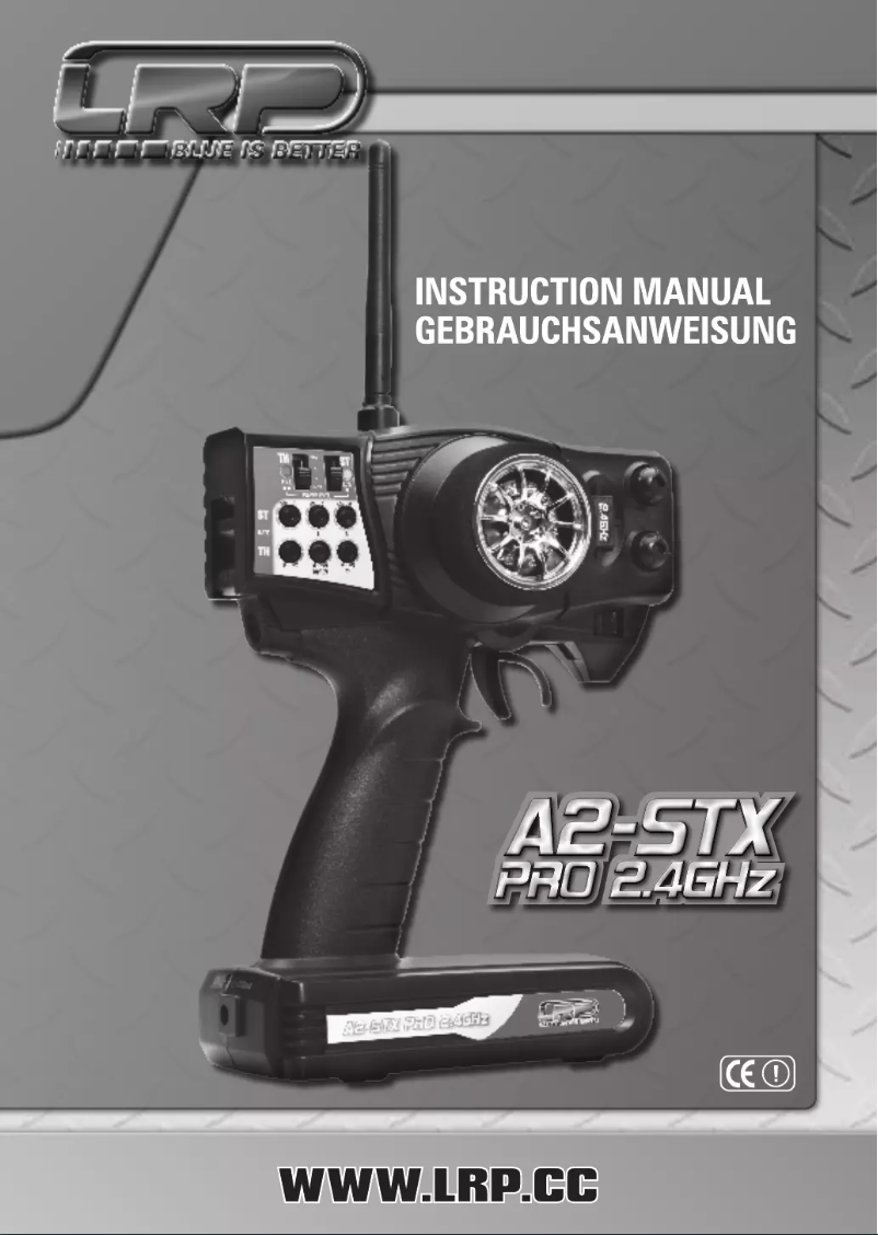 Imagen de la primera página del manual del dispositivo A2-STX Pro