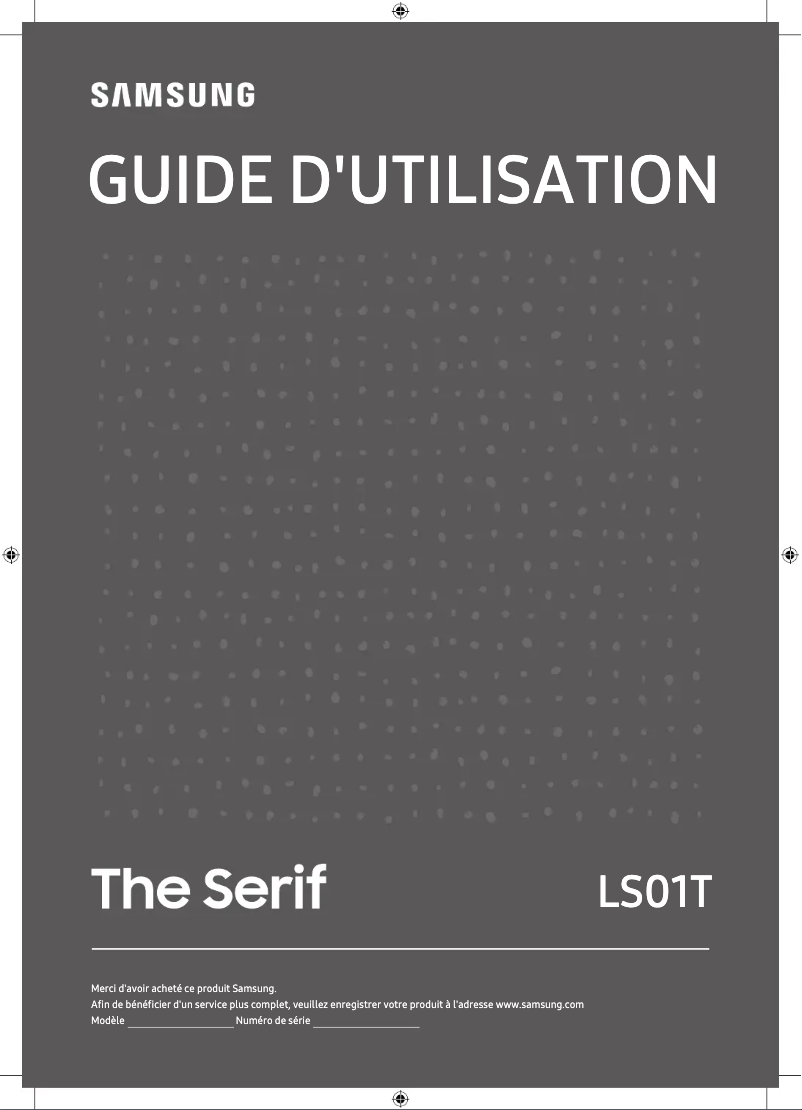 Imagen de la primera página del manual del dispositivo QA55LS01TAK