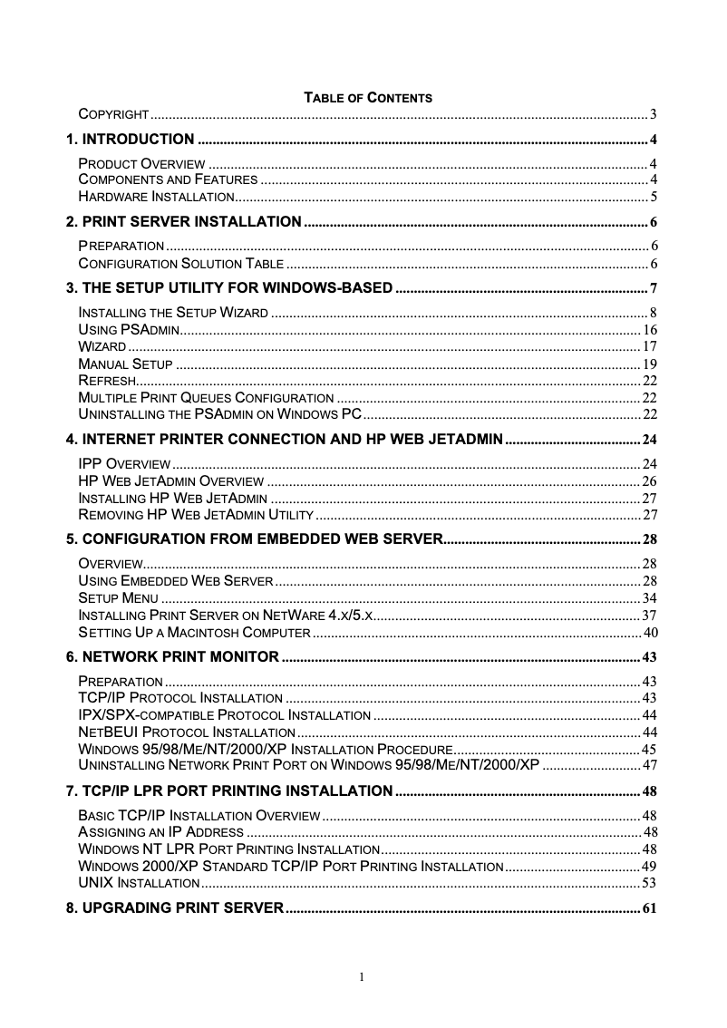 Página nº 1 - Manual de usuario Zonet ZPS1000