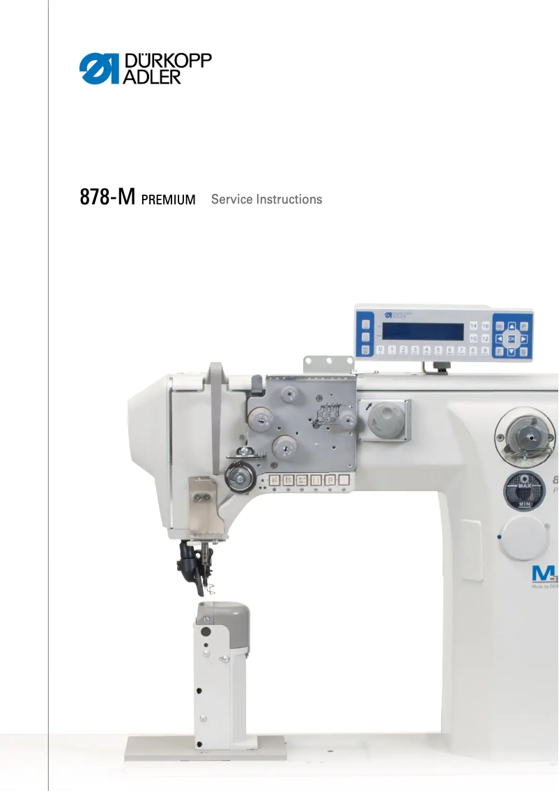 Imagen de la primera página del manual del dispositivo 878-M PREMIUM