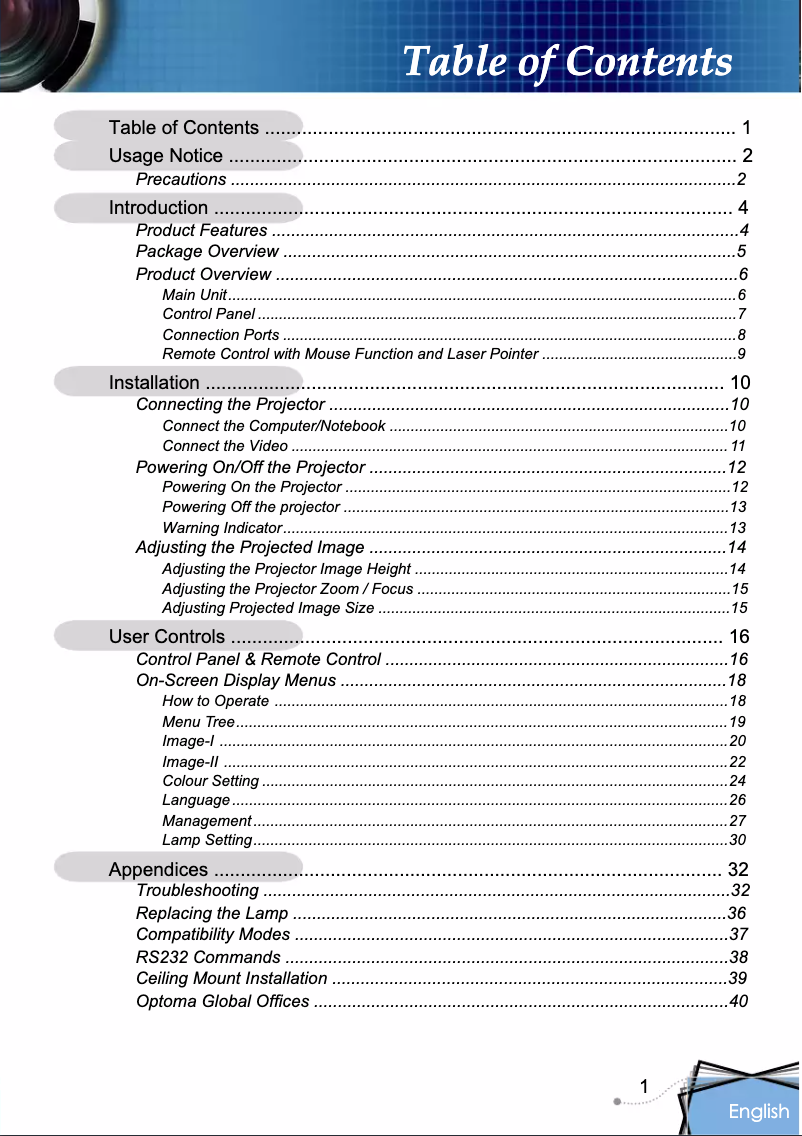 Imagen de la primera página del manual del dispositivo TX800