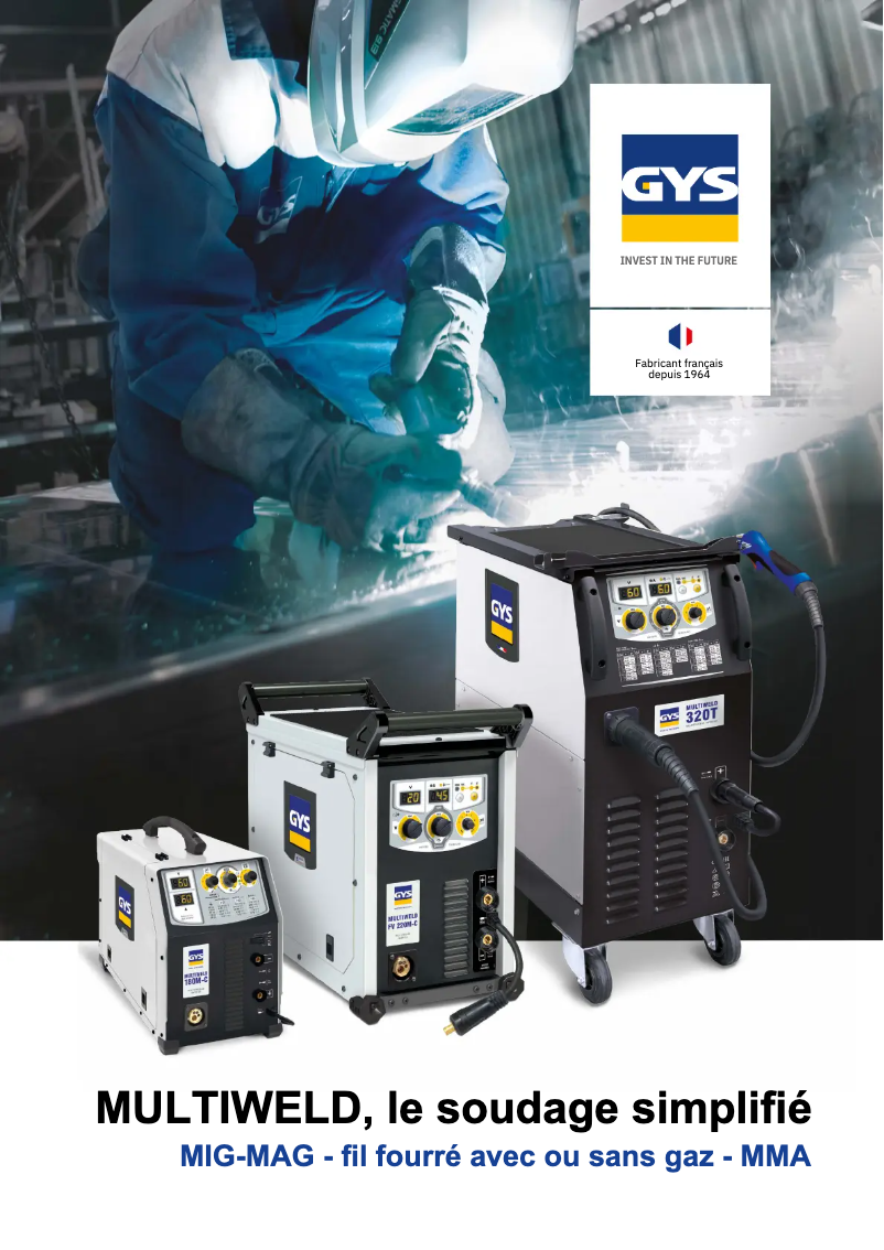 Página nº 1 - Folleto GYS Multiweld 400T
