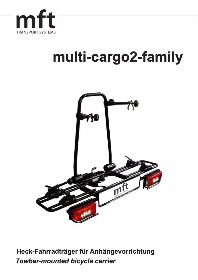 Imagen de la primera página del manual del dispositivo Multi-Cargo2-Family