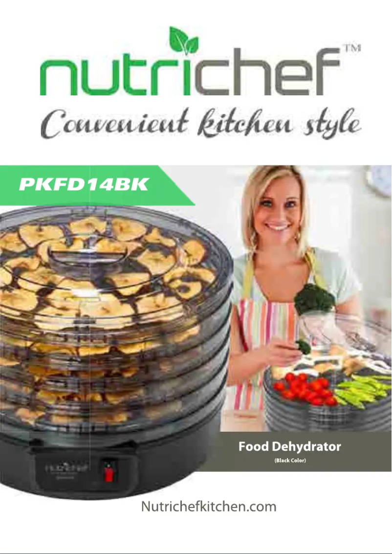 Página 1 del manual Manual de usuario Nutrichef PKFD14BK