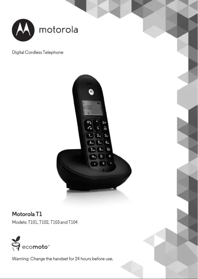 Imagen de la primera página del manual del dispositivo T103