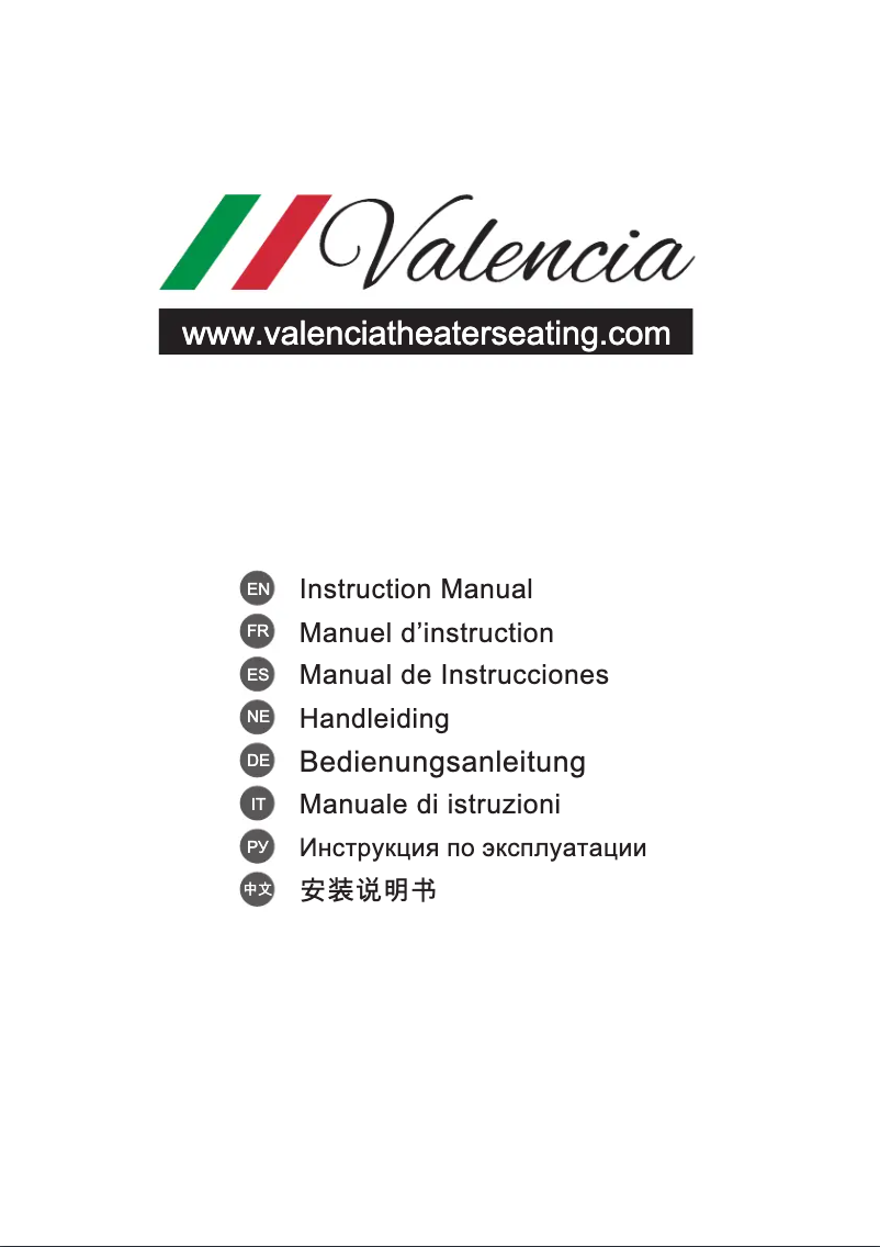 Página 1 del manual Manual de usuario Valencia Oslo