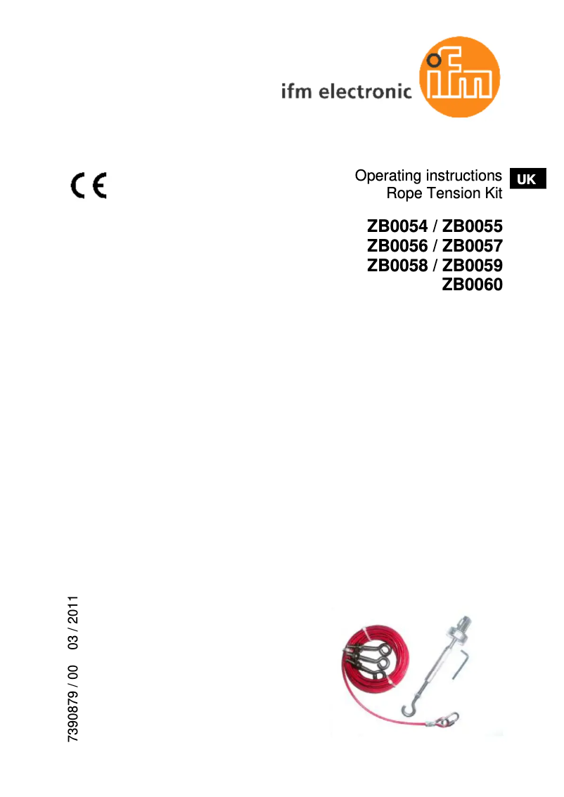 Imagen de la primera página del manual del dispositivo ZB0054