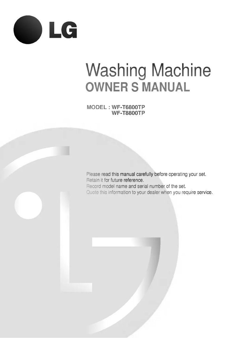 Imagen de la primera página del manual del dispositivo WF-T8800TP