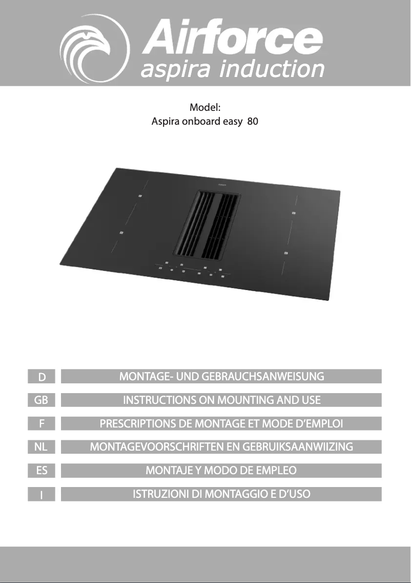 Página 1 del manual Manual de usuario Airforce Aspira onboard easy  80