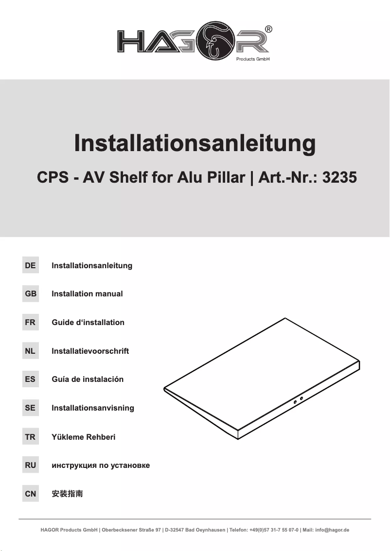 Imagen de la primera página del manual del dispositivo 3235