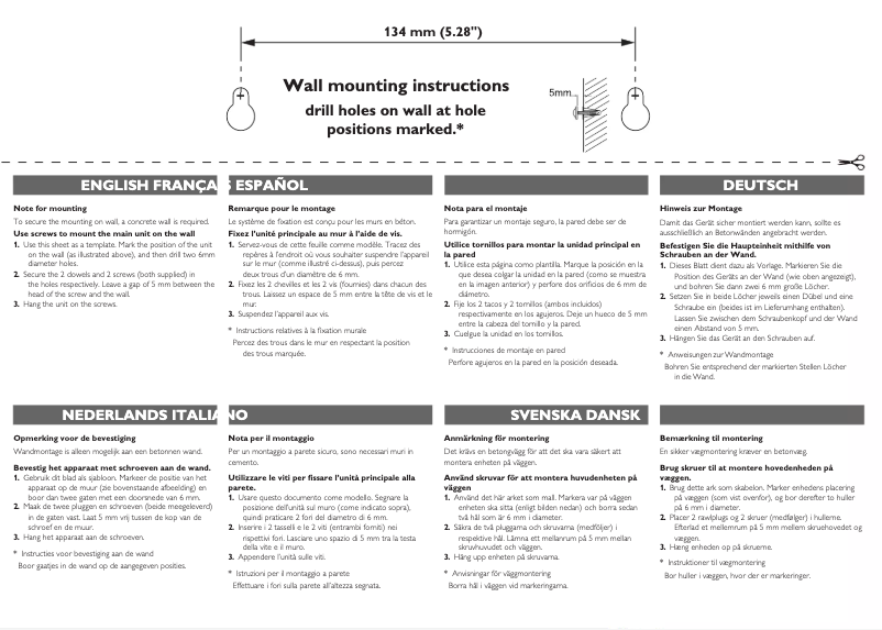 Imagen de la primera página del manual del dispositivo DCM3060