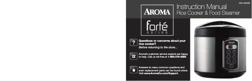 Página 1 del manual Manual de usuario Aroma Sensor Logic ARC-2000SB