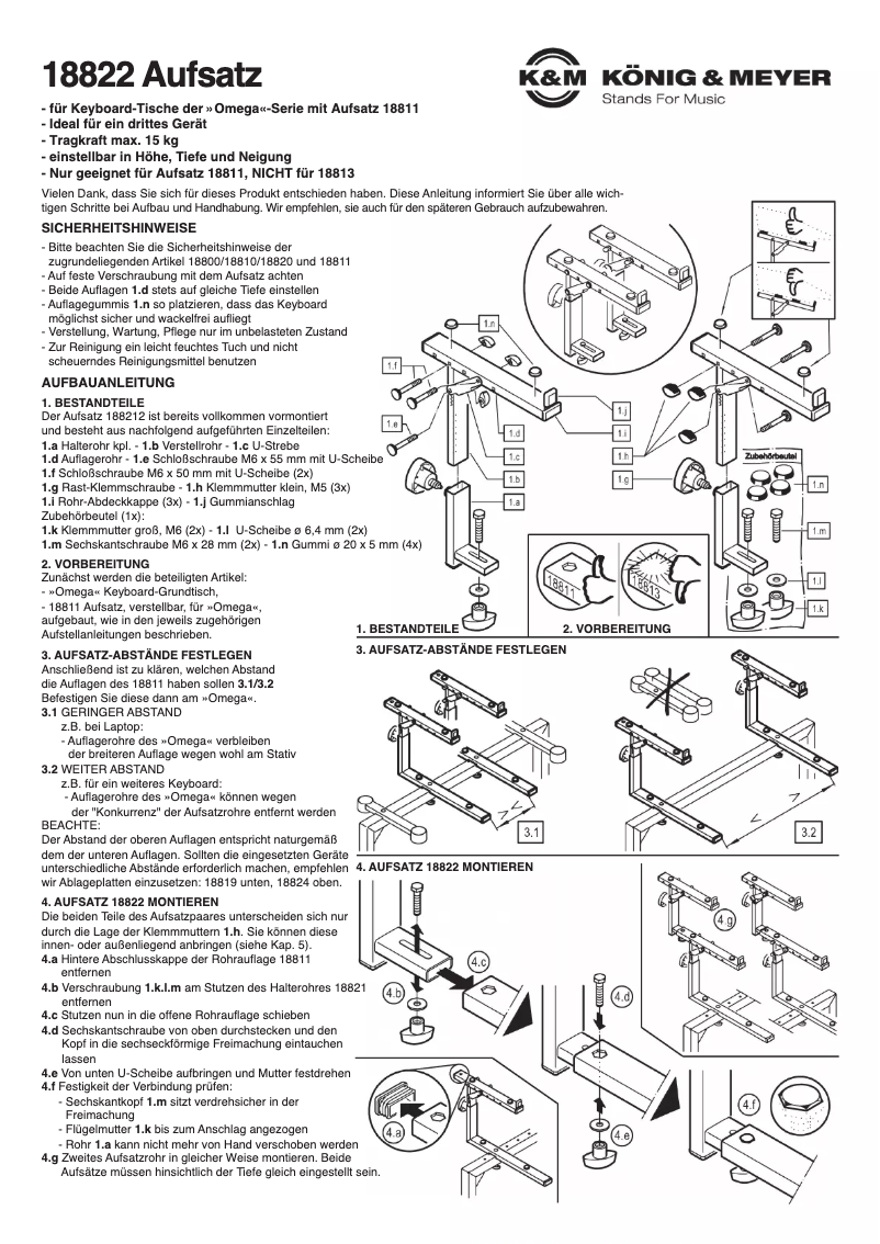 Imagen de la primera página del manual del dispositivo 18822