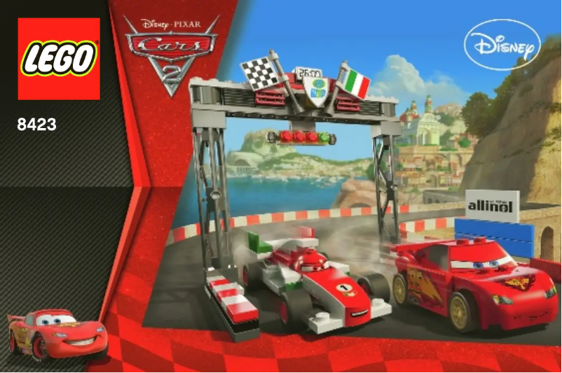 Imagen de la primera página del manual del dispositivo World Grand Prix Racing Rivalry