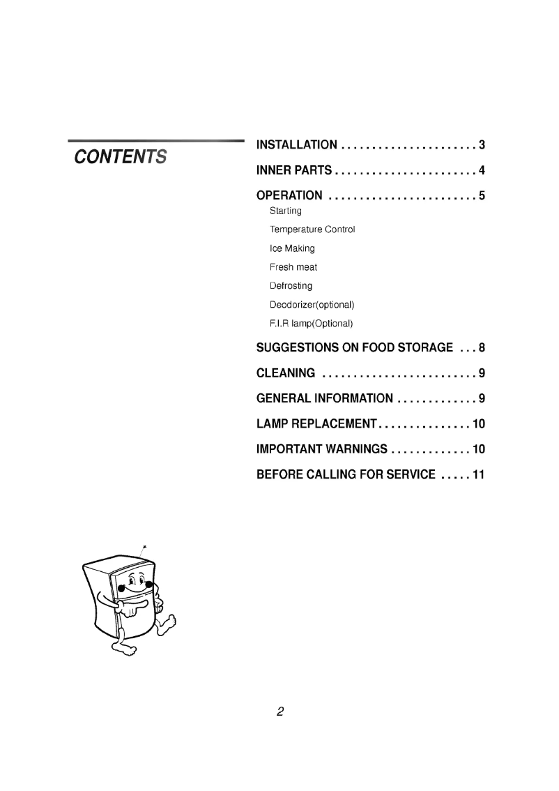 Imagen de la primera página del manual del dispositivo GR-572S