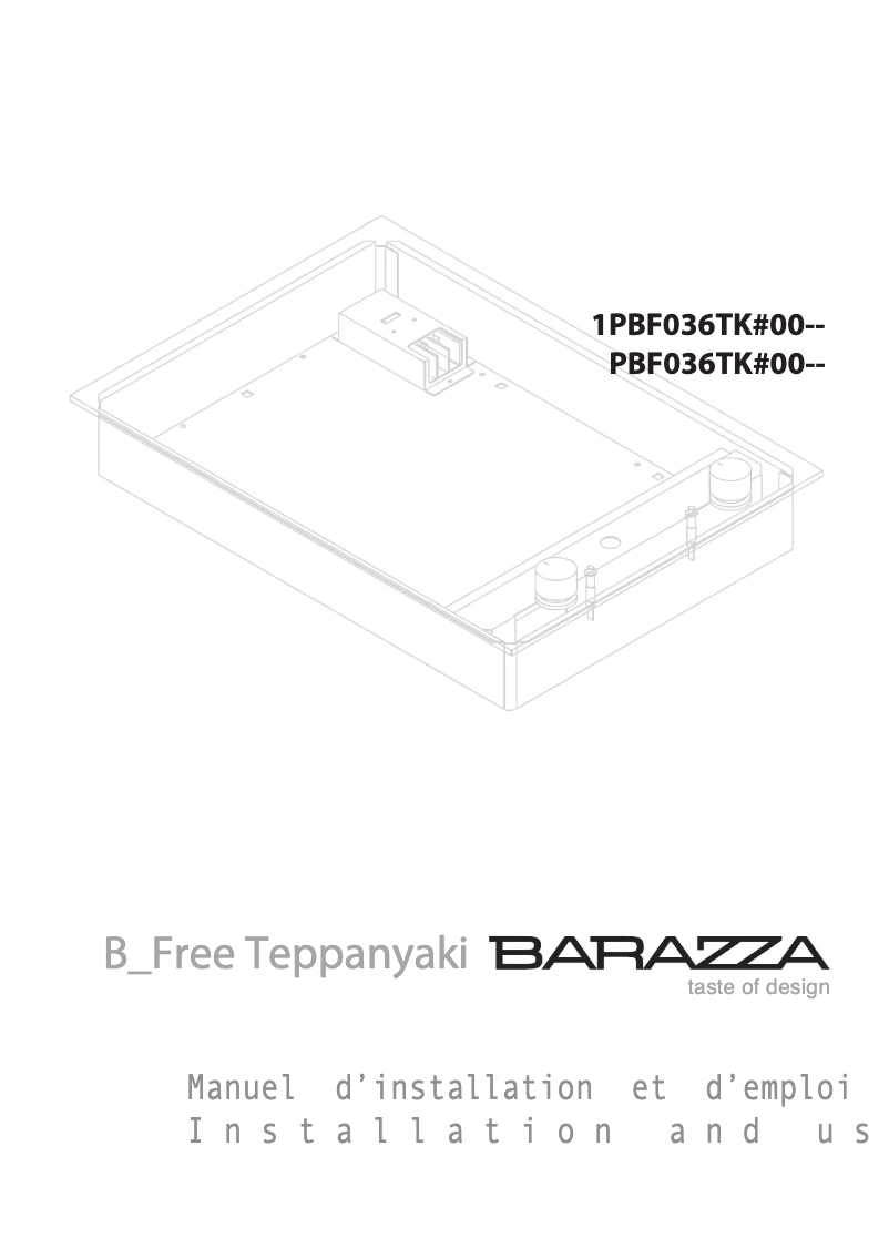 Imagen de la primera página del manual del dispositivo 1PBFTK