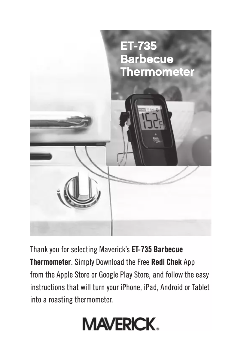 Página 1 del manual Manual de usuario Maverick ET-735