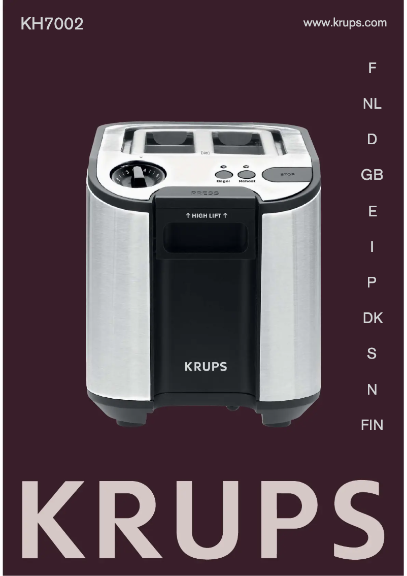 Página 1 del manual Manual de usuario Krups KH 7004