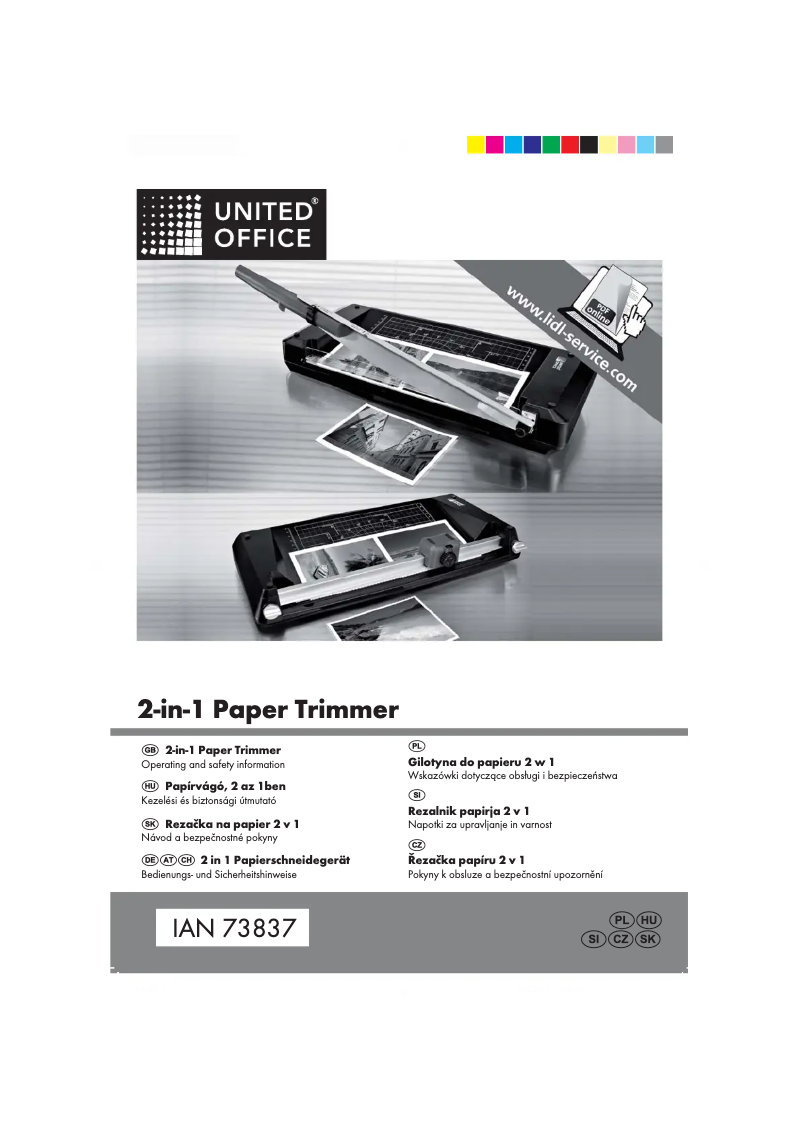 Página 1 del manual Manual de usuario United Office IAN 69355