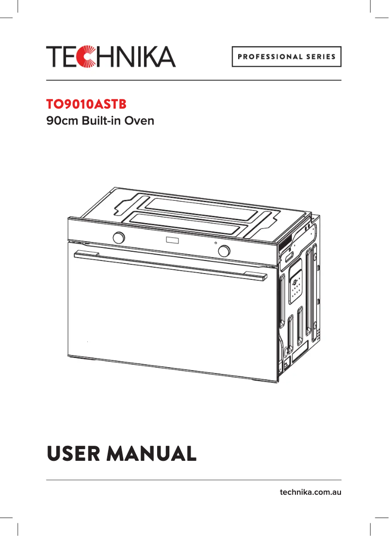 Página 1 del manual Manual de usuario Technika TO9010ASTB