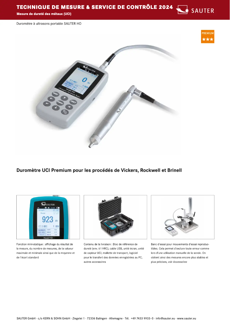 Imagen de la primera página del manual del dispositivo HO 5K