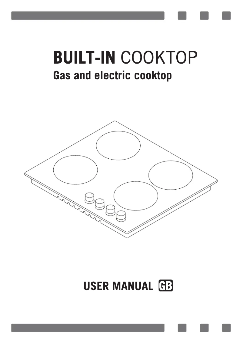 Imagen de la primera página del manual del dispositivo RMGH31TF