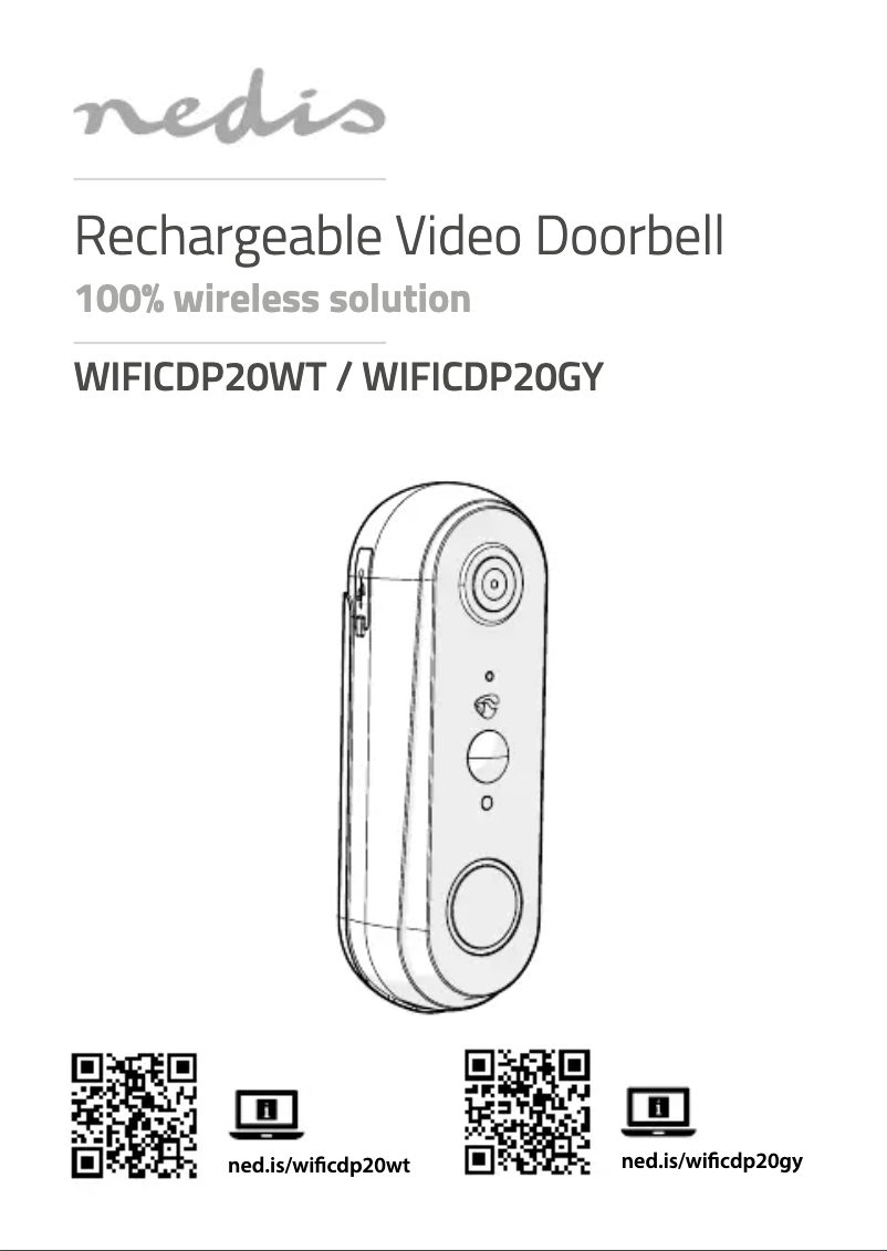 Página 1 del manual Manual de usuario Nedis WIFICDP20GY