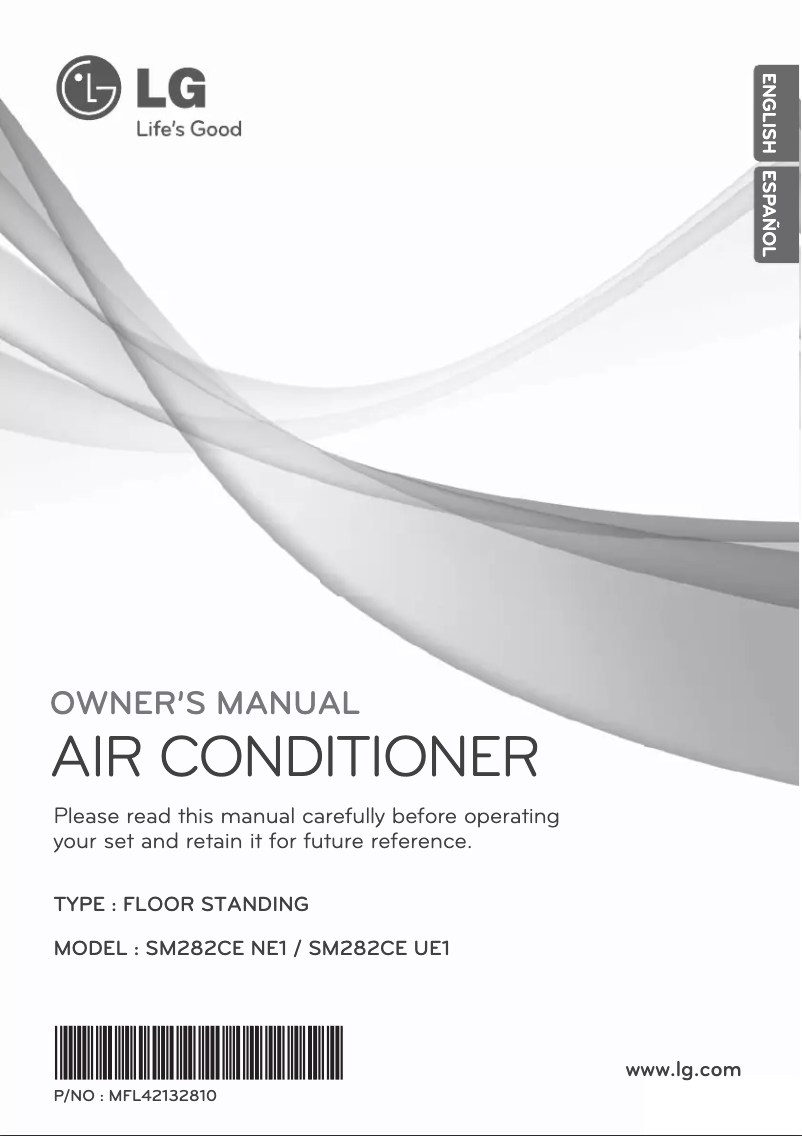 Imagen de la primera página del manual del dispositivo SM282CE