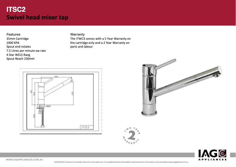Página 1 del manual Manual de usuario ARC ITSC2