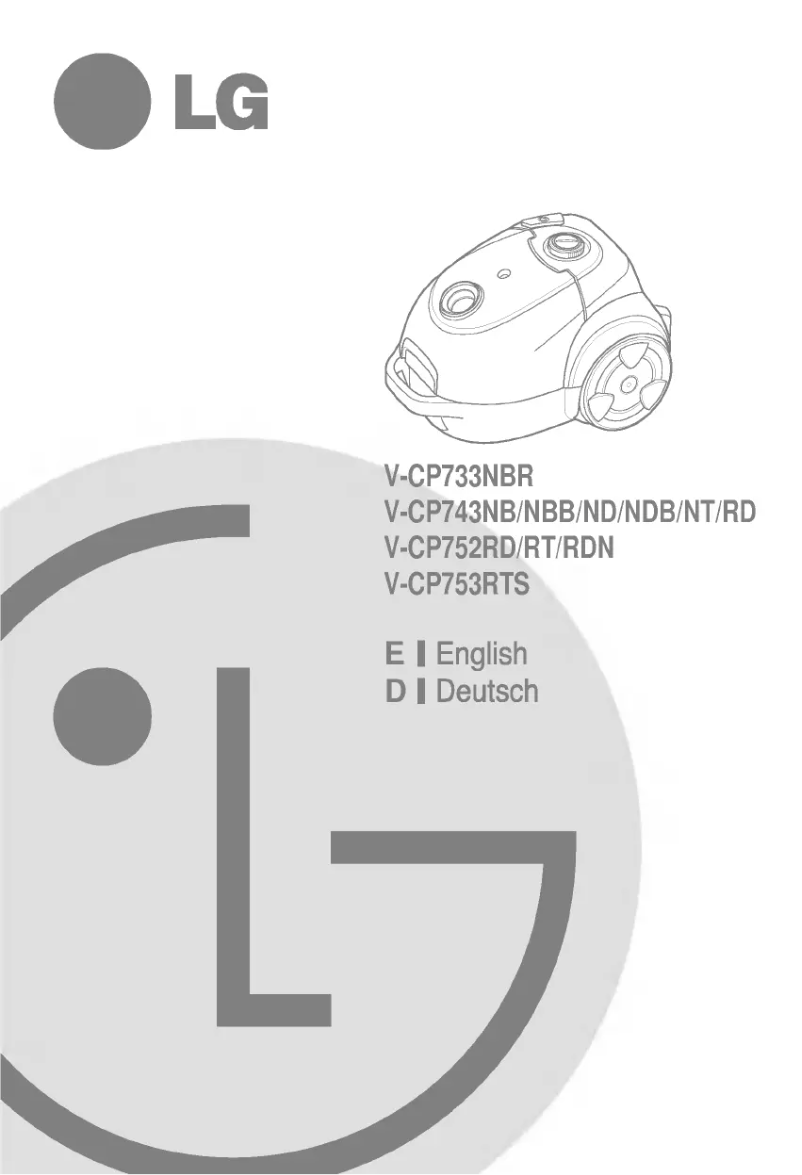 Página 1 del manual Manual de usuario LG VTCP753RT