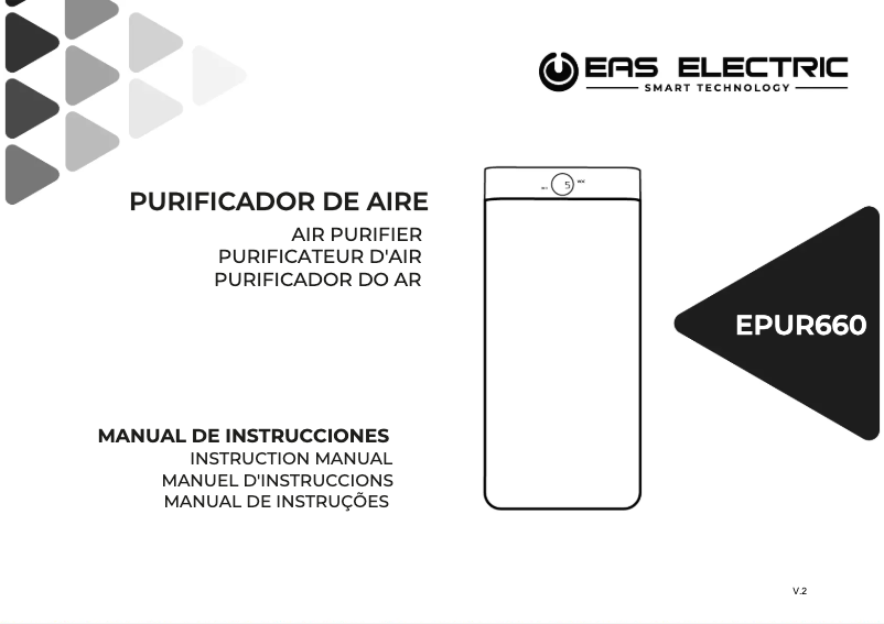 Página 1 del manual Manual de usuario EAS Electric EPUR660
